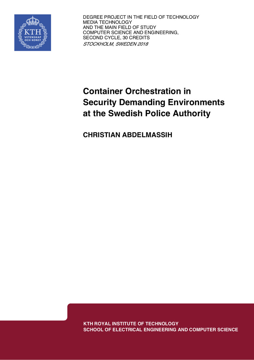 Image of Master Thesis